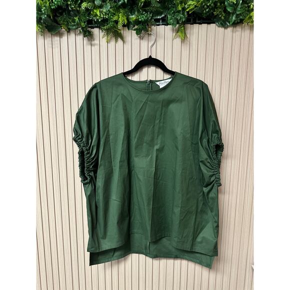 Max Mara Fabian Cocoon Top Sz 12 Brand New - Picture 7 of 12